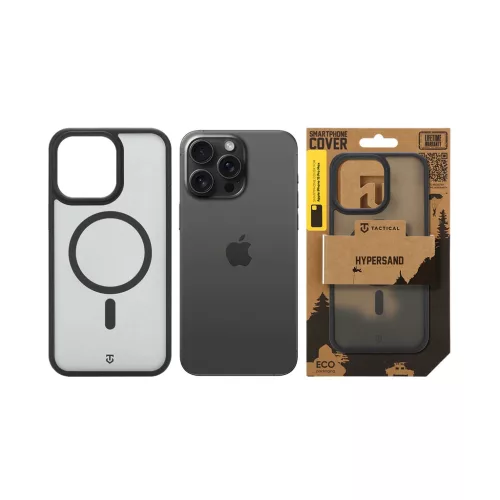 Tactical MagForce Hypersand tok Apple iPhone 15 Pro Max készülékhez aszfalt