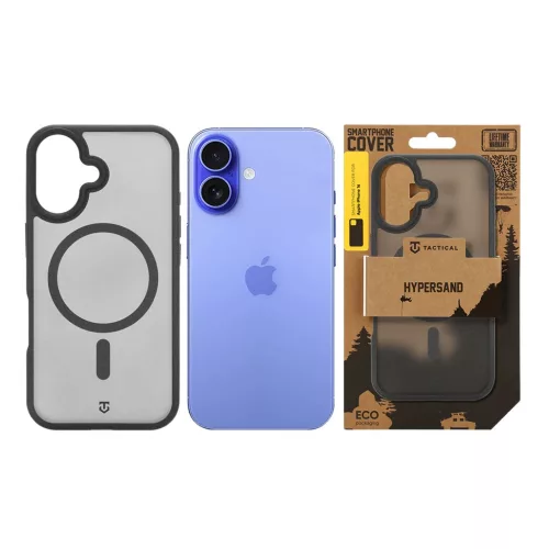 Tactical MagForce Hypersand tok Apple iPhone 16 készülékhez aszfalt