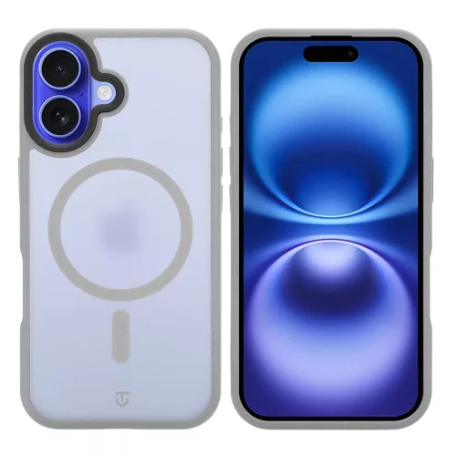 Tactical MagForce Hypersand tok Apple iPhone 16 készülékhez világosszürke