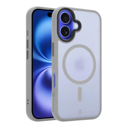 Tactical MagForce Hypersand tok Apple iPhone 16 készülékhez világosszürke