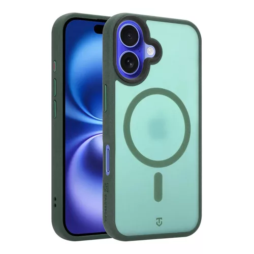 Tactical MagForce Hypersand tok Apple iPhone 16 készülékhez erdei zöld