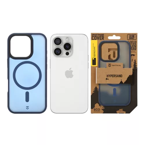 Tactical MagForce Hypersand tok Apple iPhone 16 Pro készülékhez mélykék