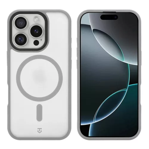 Tactical MagForce Hypersand tok Apple iPhone 16 Pro készülékhez világosszürke