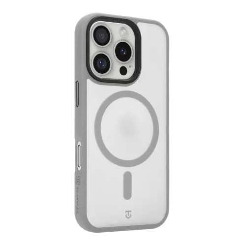 Tactical MagForce Hypersand tok Apple iPhone 16 Pro készülékhez világosszürke