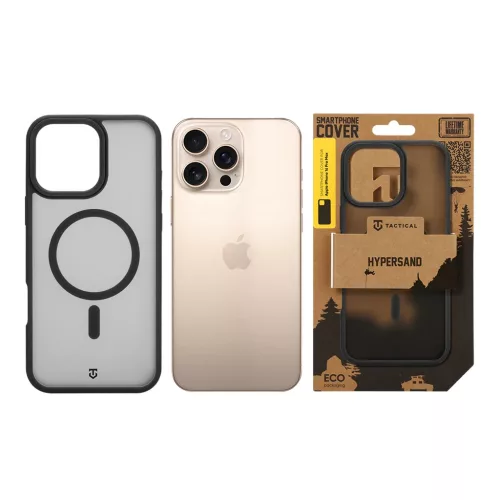 Tactical MagForce Hypersand tok Apple iPhone 16 Pro Max készülékhez aszfaltszürke