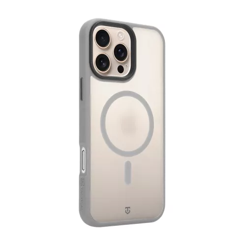 Tactical MagForce Hypersand tok Apple iPhone 16 Pro Max készülékhez világosszürke