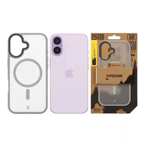 Tactical MagForce Hypersand tok Apple iPhone 17 készülékhez világosszürke