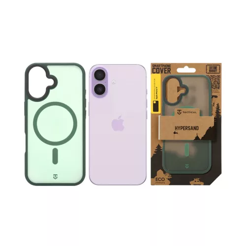 Tactical MagForce Hypersand tok Apple iPhone 17 készülékhez erdei zöld