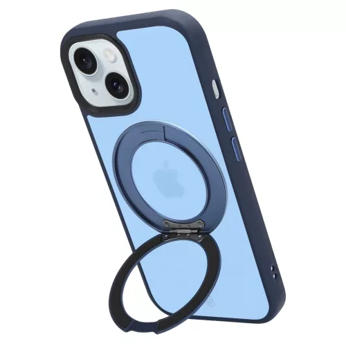 Tactical MagForce Hyperstand tok Apple iPhone 15 készülékhez mélykék