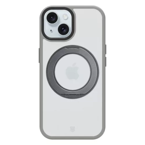 Tactical MagForce Hyperstand tok Apple iPhone 15 készülékhez világosszürke