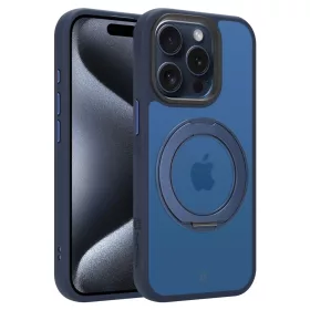   Tactical MagForce Hyperstand tok Apple iPhone 15 Pro készülékhez mélykék