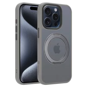   Tactical MagForce Hyperstand tok Apple iPhone 15 Pro készülékhez világosszürke