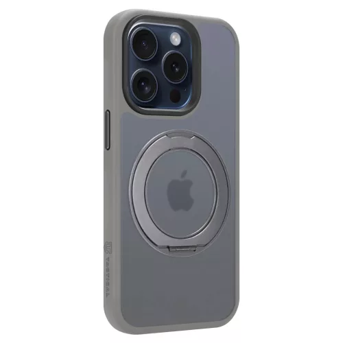 Tactical MagForce Hyperstand tok Apple iPhone 15 Pro készülékhez világosszürke