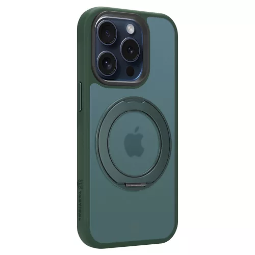 Tactical MagForce Hyperstand tok Apple iPhone 15 Pro készülékhez, erdei zöld