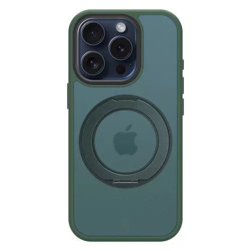 Tactical MagForce Hyperstand tok Apple iPhone 15 Pro készülékhez, erdei zöld