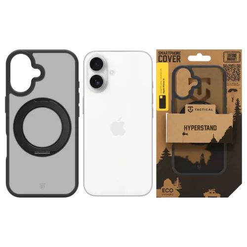 Tactical MagForce HyperstandCover tok Apple iPhone 16 készülékhez aszfaltszürke