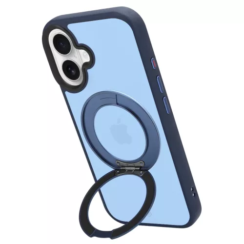 Tactical MagForce Hyperstand tok Apple iPhone 16 készülékhez mélykék