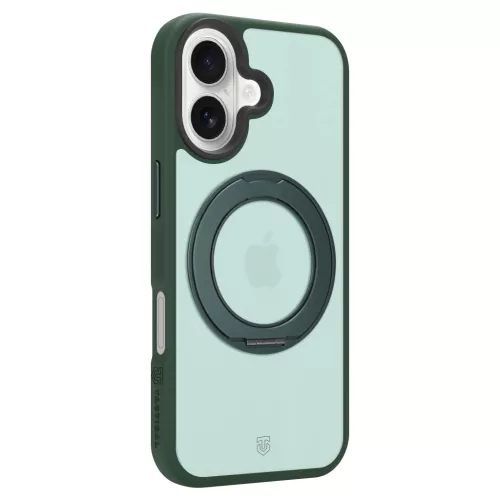 Tactical MagForce Hyperstand tok Apple iPhone 16 készülékhez erdei zöld