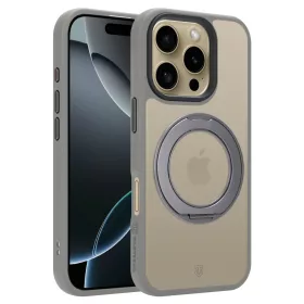   Tactical MagForce Hyperstand tok Apple iPhone 16 Pro készülékhez, világosszürke
