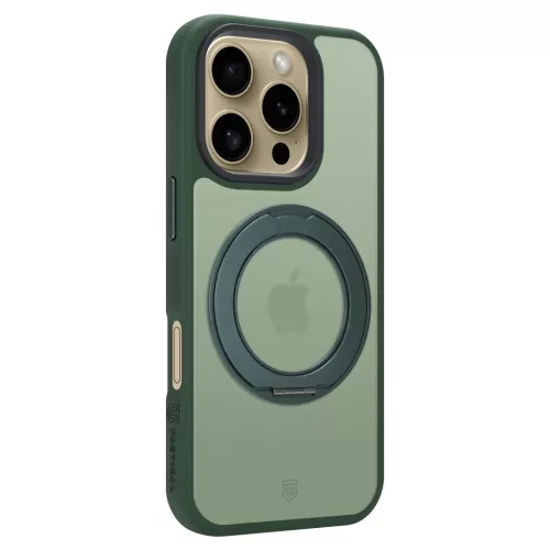 Tactical MagForce Hyperstand tok Apple iPhone 16 Pro készülékhez erdei zöld