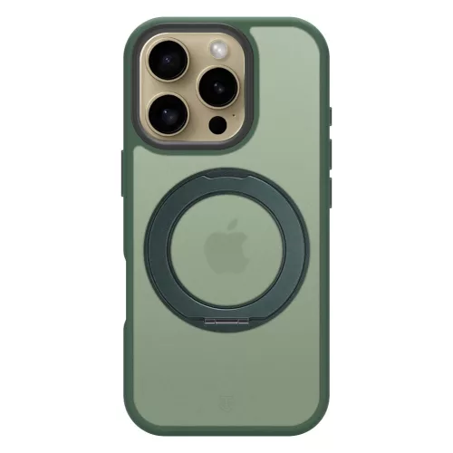 Tactical MagForce Hyperstand tok Apple iPhone 16 Pro készülékhez erdei zöld