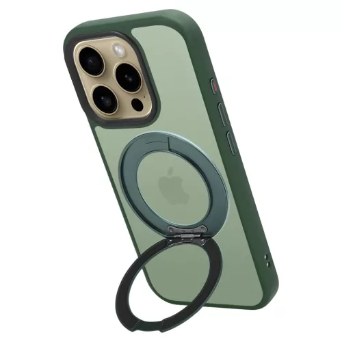 Tactical MagForce Hyperstand tok Apple iPhone 16 Pro készülékhez erdei zöld