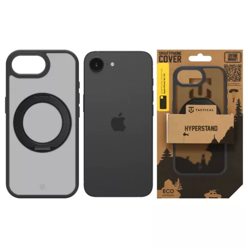 Tactical MagForce Hyperstand tok Apple iPhone 16e/17e készülékhez aszfaltszürke
