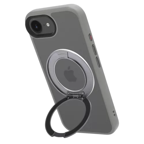 Tactical MagForce Hyperstand tok Apple iPhone 16e/17e készülékhez világosszürke