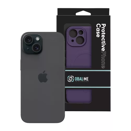 OBAL:ME MagNetix Sculpt tok Apple iPhone 15 készülékhez szilvalila