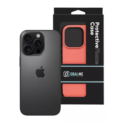 OBAL:ME MagNetix Sculpt tok Apple iPhone 16 Pro készülékhez téglavörös