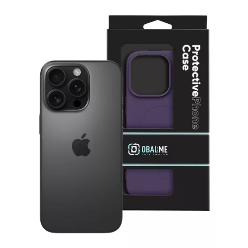 OBAL:ME MagNetix Sculpt tok Apple iPhone 16 Pro készülékhez szilvalila