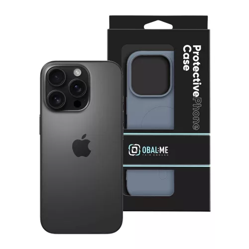 OBAL:ME MagNetix Sculpt tok Apple iPhone 16 Pro készülékhez palakék