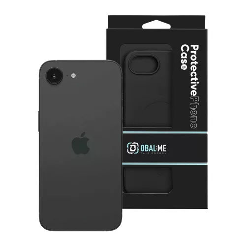 OBAL:ME MagNetix Sculpt tok Apple iPhone 16e/17e készülékhez fekete
