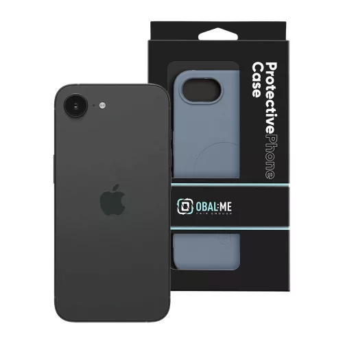 OBAL:ME MagNetix Sculpt tok Apple iPhone 16e/17e készülékhez palakék