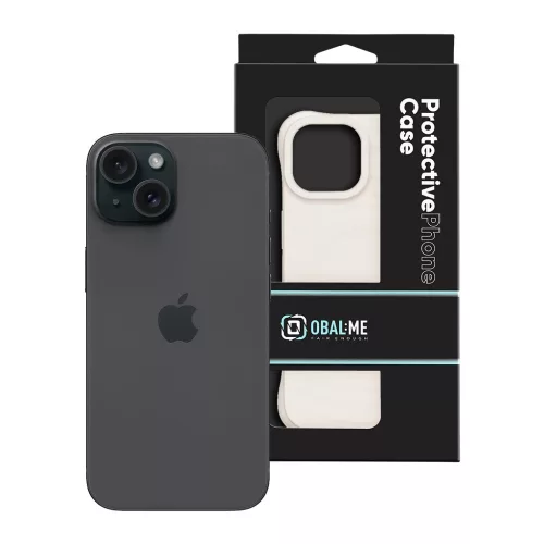 OBAL:ME MagNetix Orbit tok Apple iPhone 15 készülékhez bézs