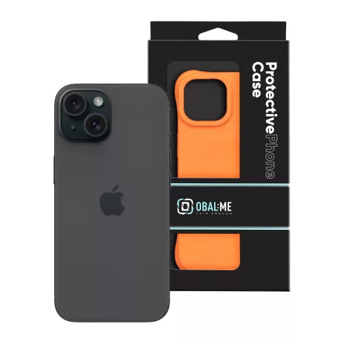 OBAL:ME MagNetix Orbit tok Apple iPhone 15 készülékhez narancssárga