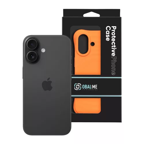 OBAL:ME MagNetix Orbit tok Apple iPhone 16 készülékhez narancssárga