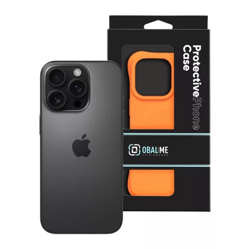 OBAL:ME MagNetix Orbit tok Apple iPhone 16 Pro készülékhez narancssárga