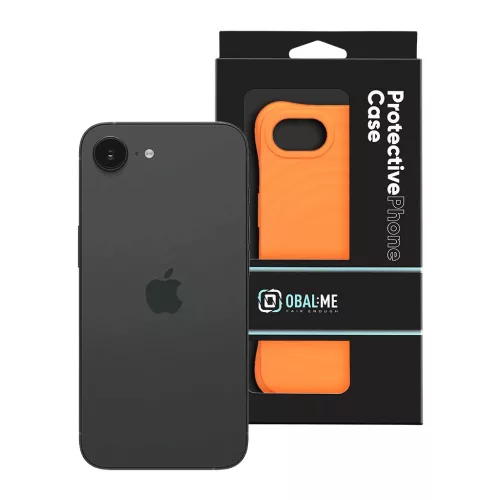 OBAL:ME MagNetix Orbit tok Apple iPhone 16e/17e készülékhez narancssárga