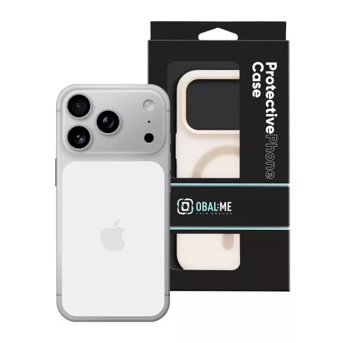 OBAL:ME MagNetix DuoTone tok Apple iPhone 18 Pro/17 Pro készülékhez elefántcsont