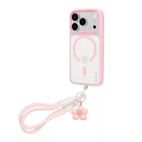   OBAL:ME MagNetix csuklópántos tok Apple iPhone 18 Pro/17 Pro készülékhez, rózsaszín