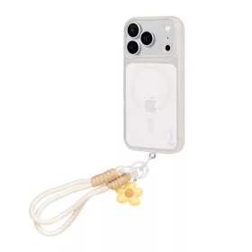   OBAL:ME MagNetix csuklópántos tok Apple iPhone 18 Pro és 17 Pro készülékekhez áttetsző