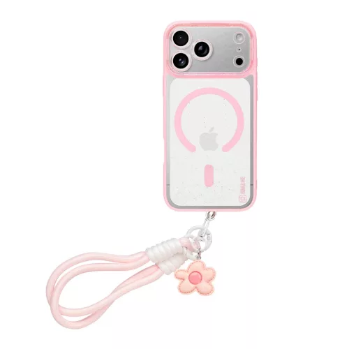 OBAL:ME MagNetix csuklópántos tok Apple iPhone 18 Pro Max/17 Pro Max készülékhez Blossom