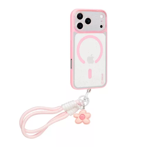 OBAL:ME MagNetix csuklópántos tok Apple iPhone 18 Pro Max/17 Pro Max készülékhez Blossom
