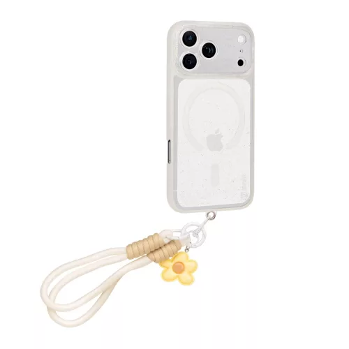 OBAL:ME MagNetix csuklópántos tok Apple iPhone 18 Pro Max és 17 Pro Max készülékhez áttetsző