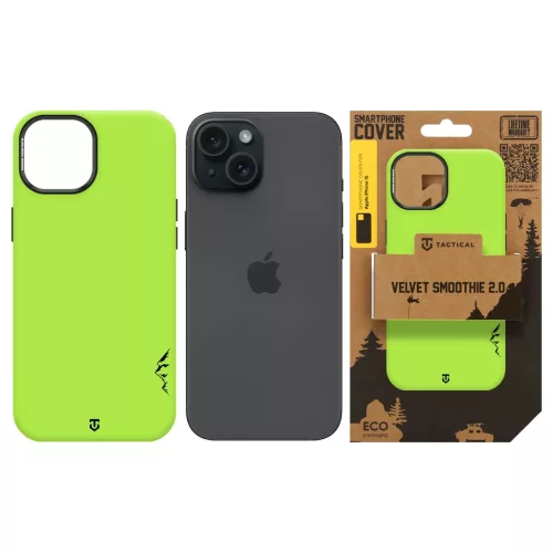 Tactical MagForce Velvet Smoothie 2.0 tok Apple iPhone 15 készülékhez avokádó