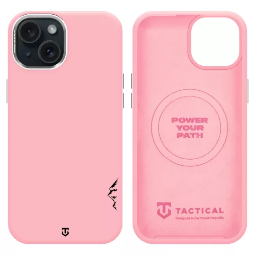 Tactical MagForce Velvet Smoothie 2.0 tok Apple iPhone 15 készülékhez rózsaszín