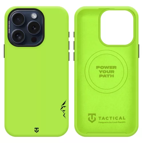 Tactical MagForce Velvet Smoothie 2.0 tok Apple iPhone 15 Pro készülékhez avokádózöld