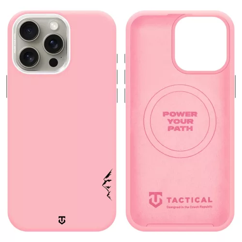 Tactical MagForce Velvet Smoothie 2.0 tok Apple iPhone 15 Pro Max készülékhez rózsaszín