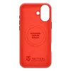 Tactical MagForce Velvet Smoothie 2.0 tok Apple iPhone 16 készülékhez piros
